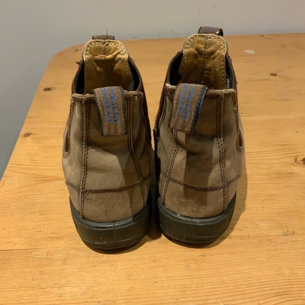 Blundstone Brown Leather Chukka Chelsea Boots Size 9 (Blundstone Auz size 8.5) - Picture 6 of 10